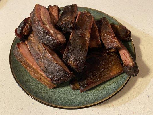 Cooked ribs-super easy!