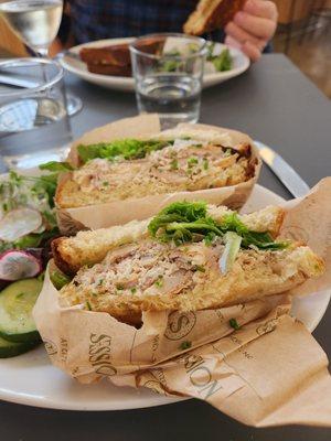 Smoked Rainbow Trout Sandwich