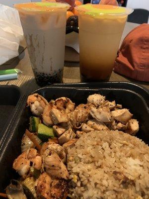 8. Hibachi Chicken and Shrimp