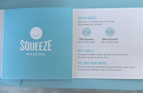 Squeeze Massage-Prosper