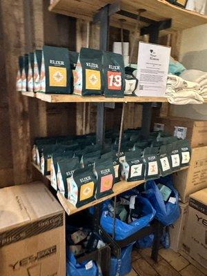 Take-me-home Coffee display