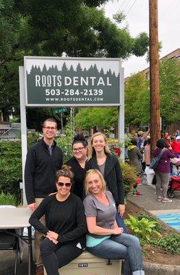 2019 Rose Festival Junior Parade passed right outside our office so we treated the neighborhood to free hotdogs, refreshments & toys!