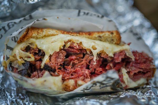 Pastrami/Reuben. So good. Best in Austin.