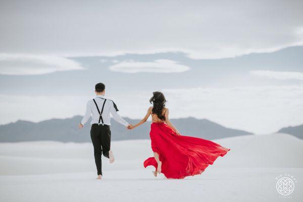 Engagement Shoot, White Sands, New Mexico