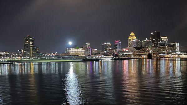 Skyline from the riverboat