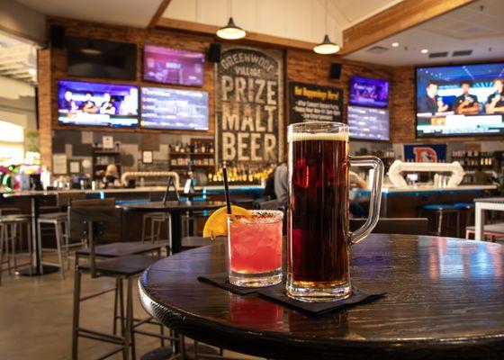 Cherry Creek Food Hall award winning brewery in Denver