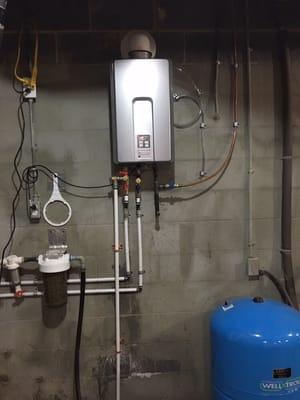 Recent Rinnai install