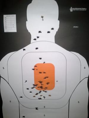 After my basic course....I felt goid about my accuracy.