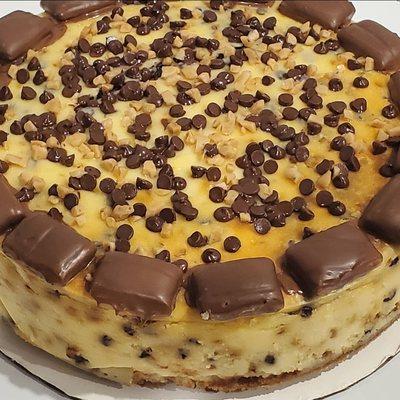 Toffee Chocolate Chip cheesecake