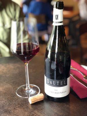 Delicious Pinot noir