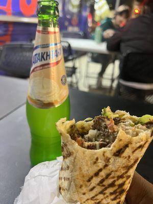 Beef shawarma hits the spot!!! I was so torn between the chicken vs the beef. Will be returning....