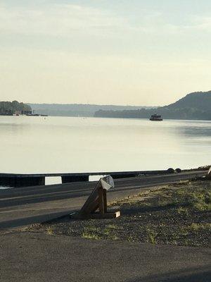 View from the boat ramp. Looking to the right.