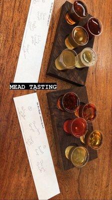 1 oz. Tastings of 5