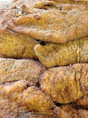 Homemade chicken cutlets daily. If you know good quality you will know that Rocco's cutlets are at the top of the list..!