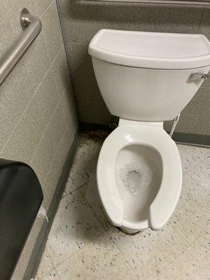 Dirty toilet