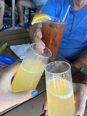 Pineapple mimosa, Bloody Mary