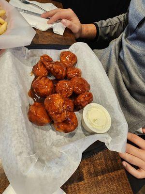 Boneless chicken wings