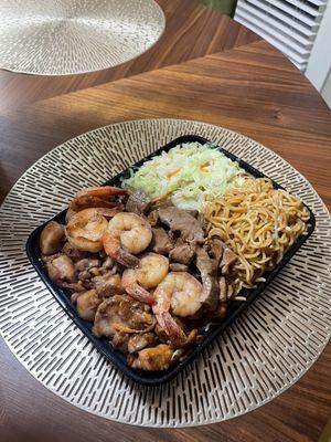 #3 - all meats, noodles, veggies, rice