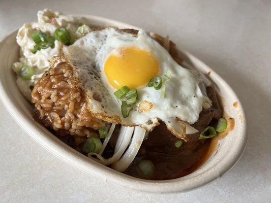 very photogenic and yummy the short rib loco moco from breakfast pop up