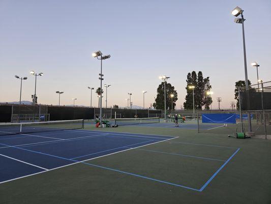 Tennis Courts with Pickleball Lines