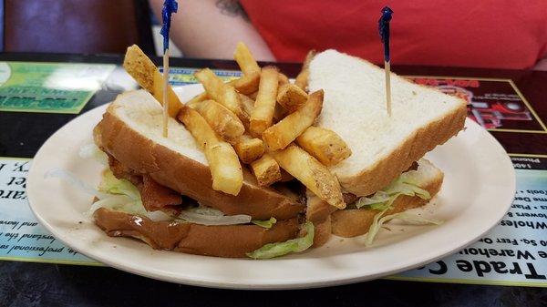 BLT with fries