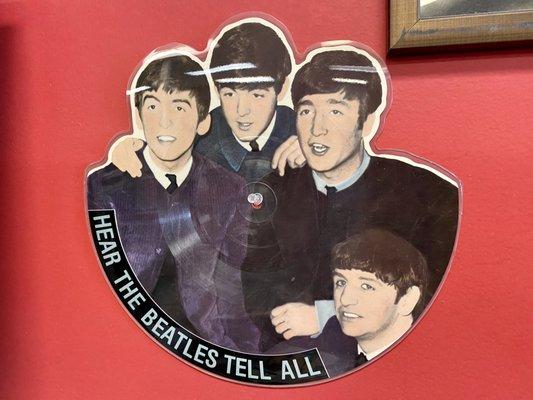 I forgot to ask John what this Beatles collectible was all about.