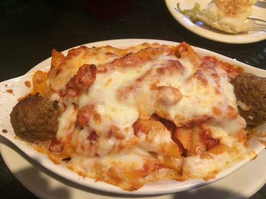 Baked Ziti with Meat Balls