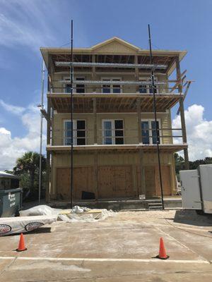 New 3 story home in Santa Rosa Beach