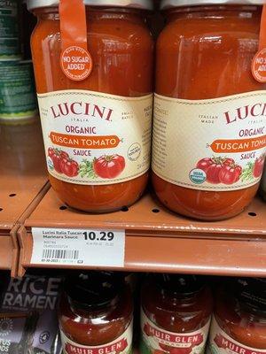 This sauce is between 4-7 every where but here! I will never shop here again