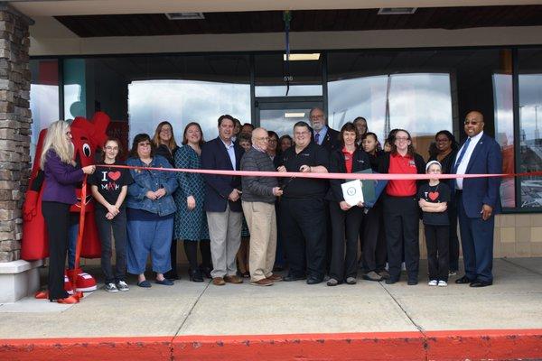 Grand Opening Ribbon cutting