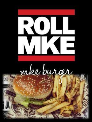 Mke burger & chive fries