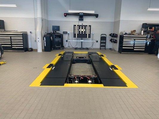 State of the art alignment equipment