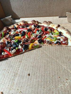 Veggie pizza