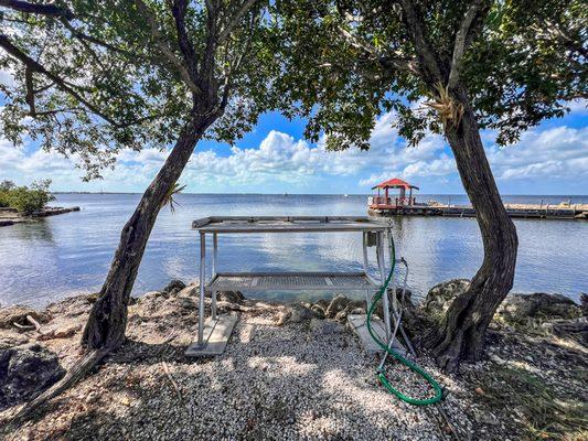 Fish Cleaning Station | Tamarind Bay Club Key Largo