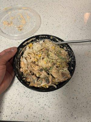 Citrus chicken bowl