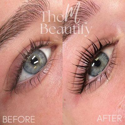 Lash Lift and a tint