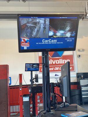 CarCam let's you watch the work being done on your vehicle