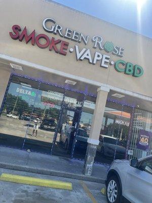 Green Rose Smoke . Vape . CBD