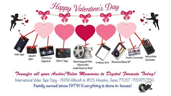 MAKE THIS VALENTINES DAY SPECIAL! Preserve your most precious memories!