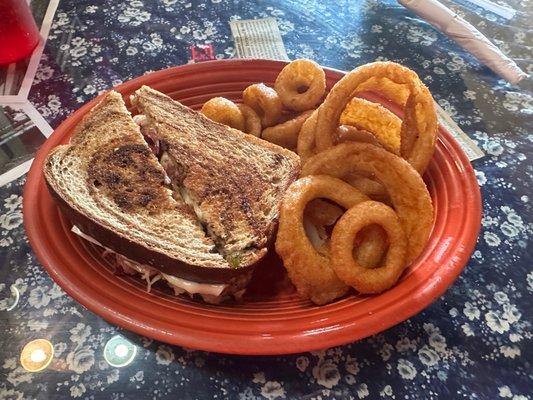 An excellent Reuben sandwich!