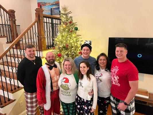 Thankful for this crew!  Merry Christmas