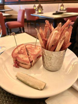 Reuben and Duck Fat Fries