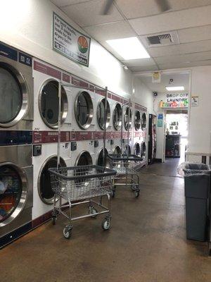 Dryers of different size dryers.