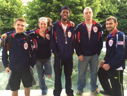 Cleveland West's Team USA Representatives in Rome, Italy.  May 2014