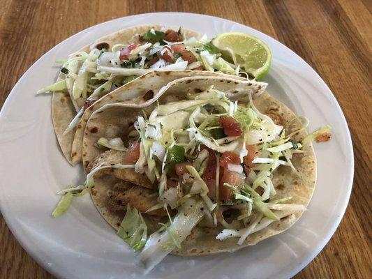 Fish tacos. So good!