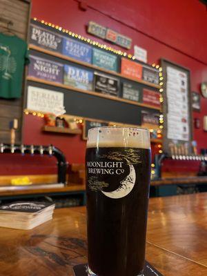 Moonlight/Societe Dry Hopped Black Lager Collab