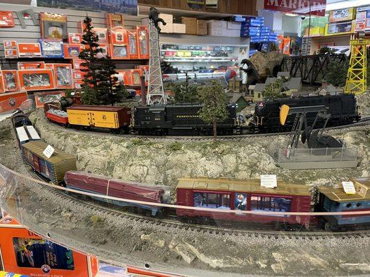 Lionel O scale trains