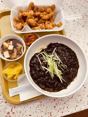 1. Black Bean Noodle