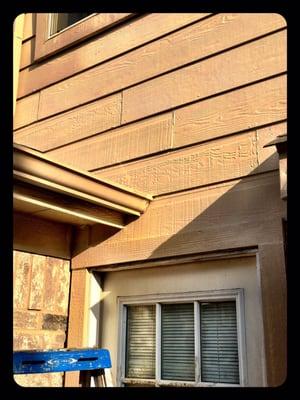 After repairs at client's home in Fort Worth, Texas!! Love this storm restoration!!