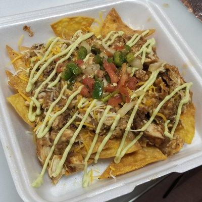 Chicken Fajita Nachos